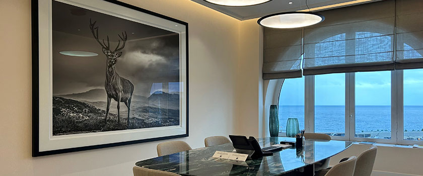 Photographer David Yarrow exhibits at UBP Monaco in 2025 
