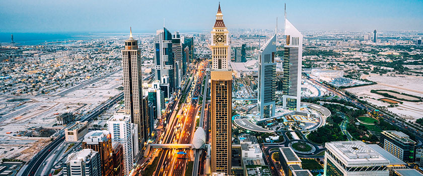 I nostri uffici | Dubai | Gestione patrimoniale e investimenti - UBP